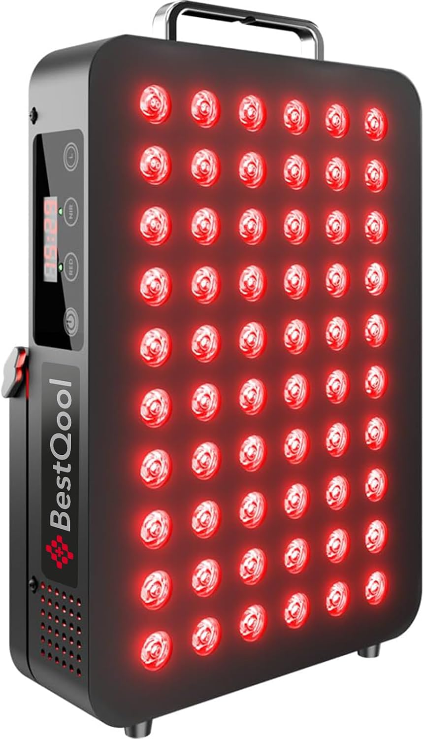BestQool High-Irradiance Red Light Therapy Panel