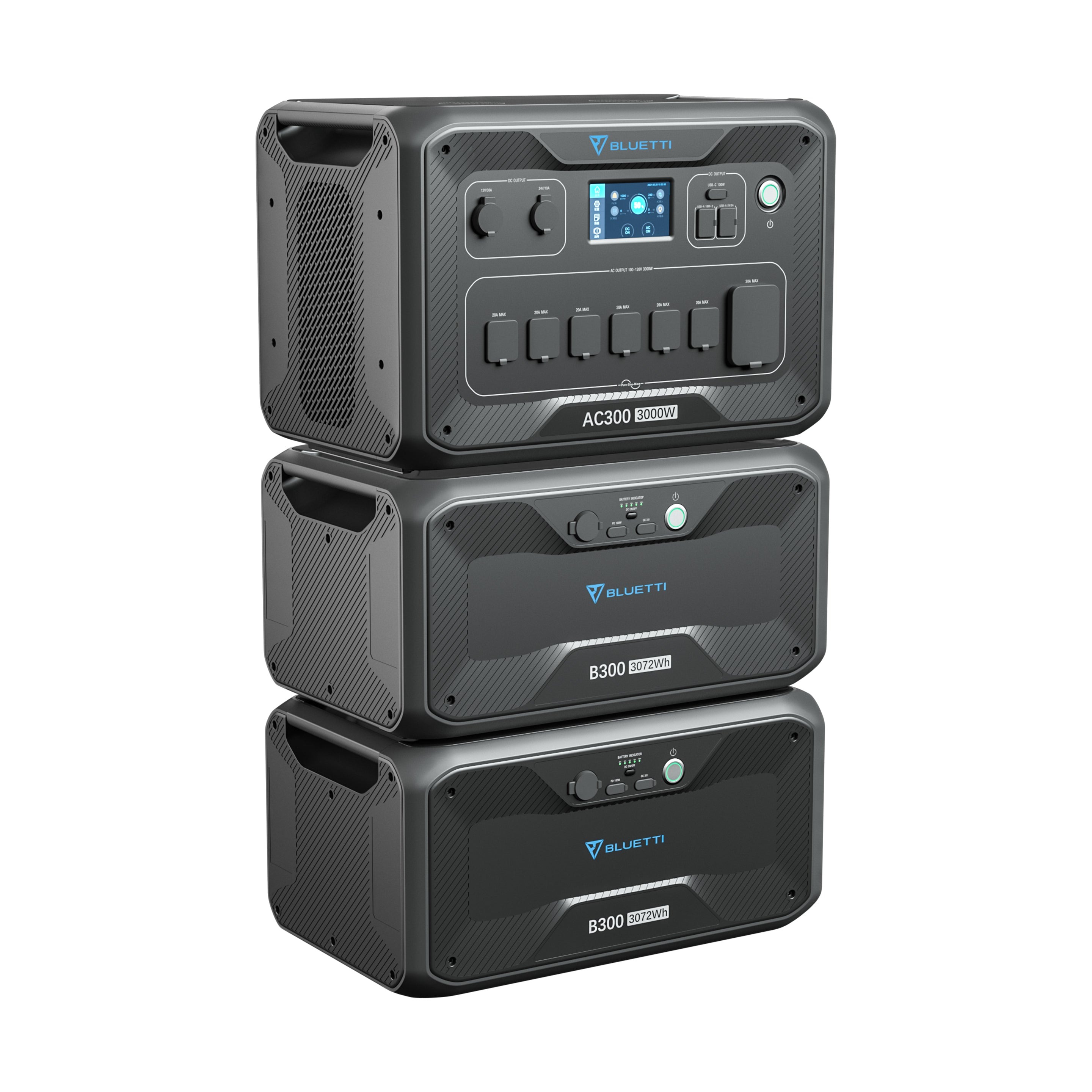 Bluetti AC300 + B300 Modular Power Station 3072Wh photo 4
