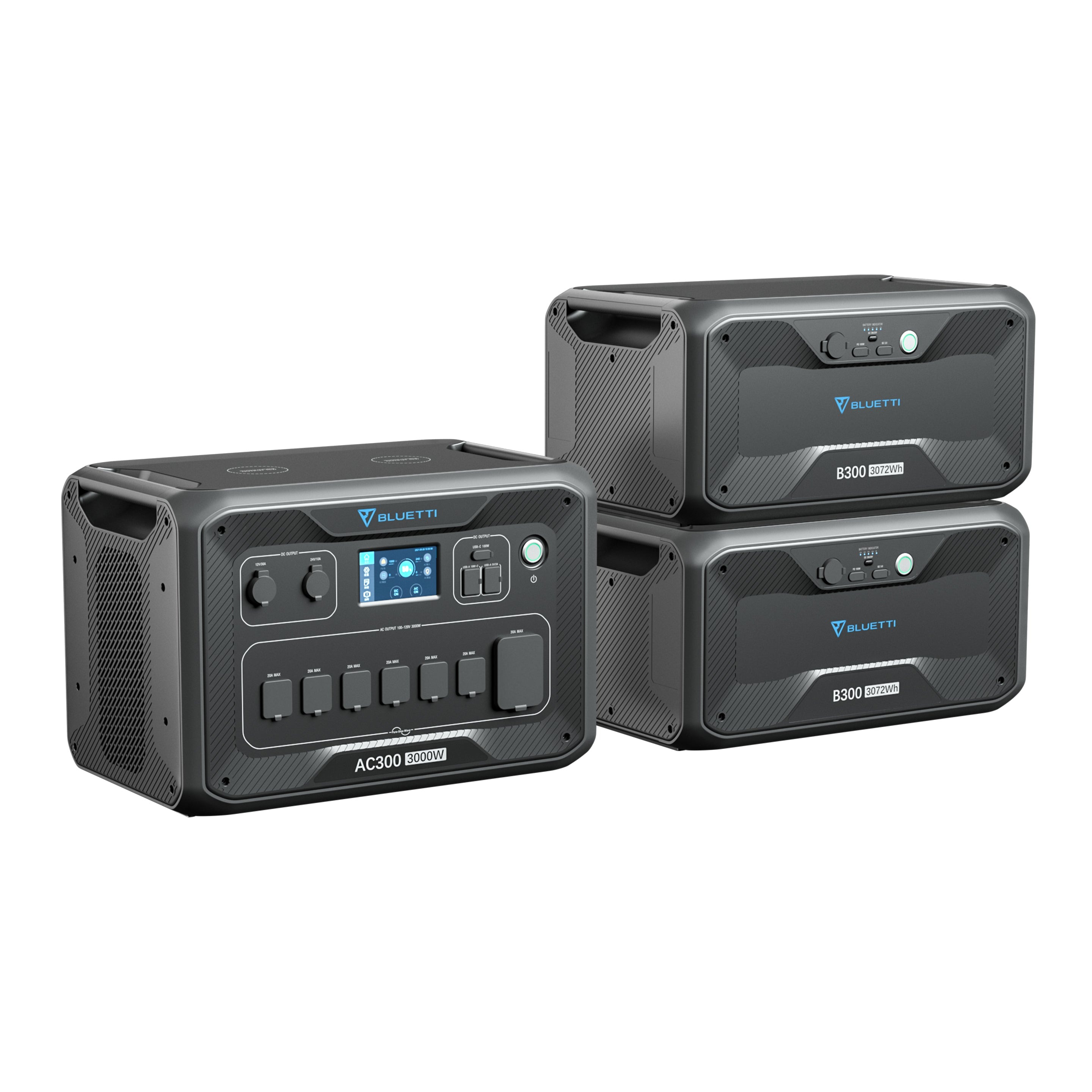 Bluetti AC300 + B300 Modular Power Station 3072Wh photo 5