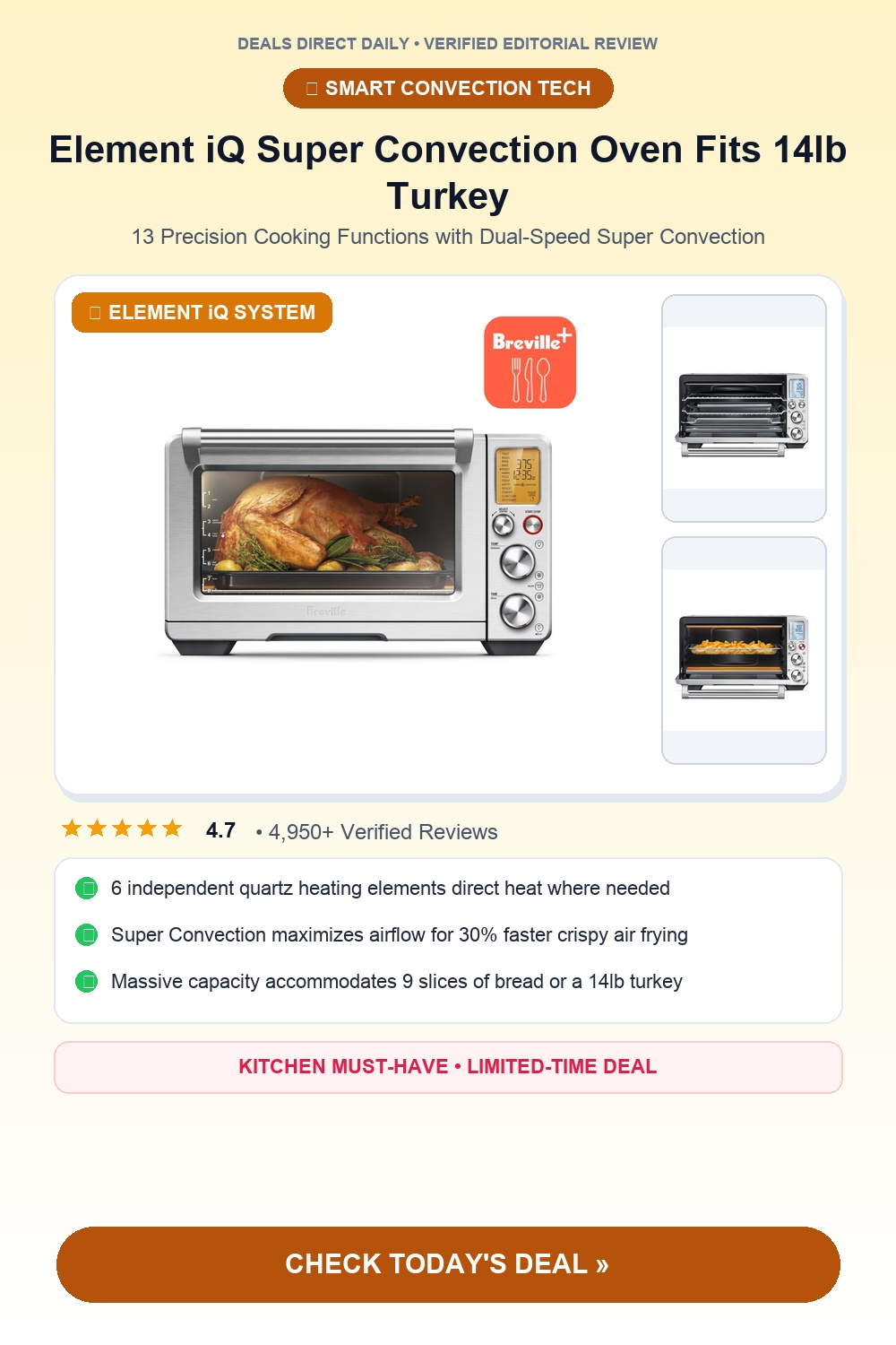 Breville Smart Oven Air Fryer Pro Pinterest Pin Creative