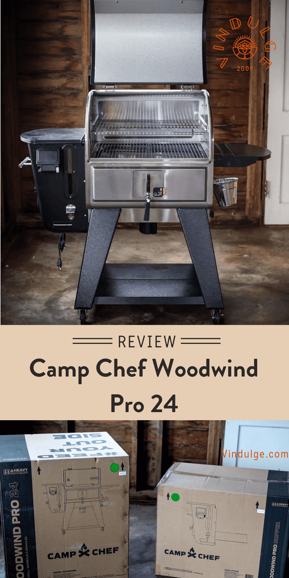 Camp Chef Woodwind Pro 24 Pellet Grill & Smoke Box photo 3