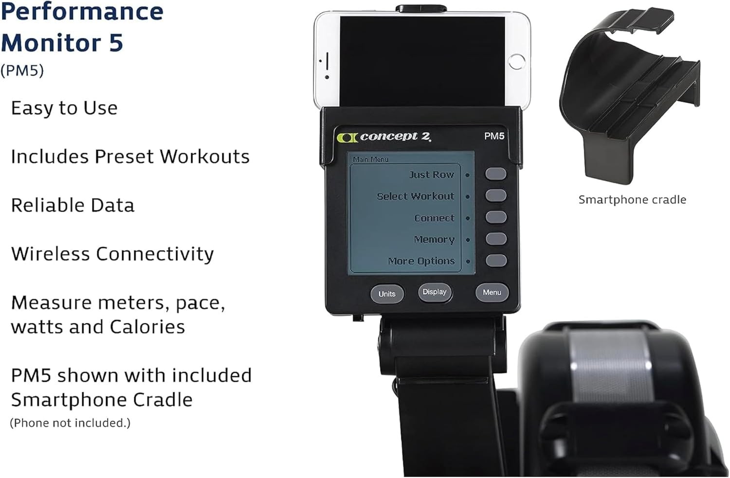 Concept2 RowErg Indoor Rowing Machine with PM5 photo 5