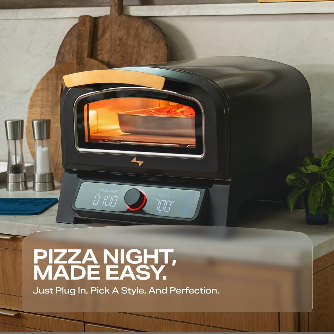 Current Smart Electric Countertop Artisan Pizza Oven (850°F) photo 4