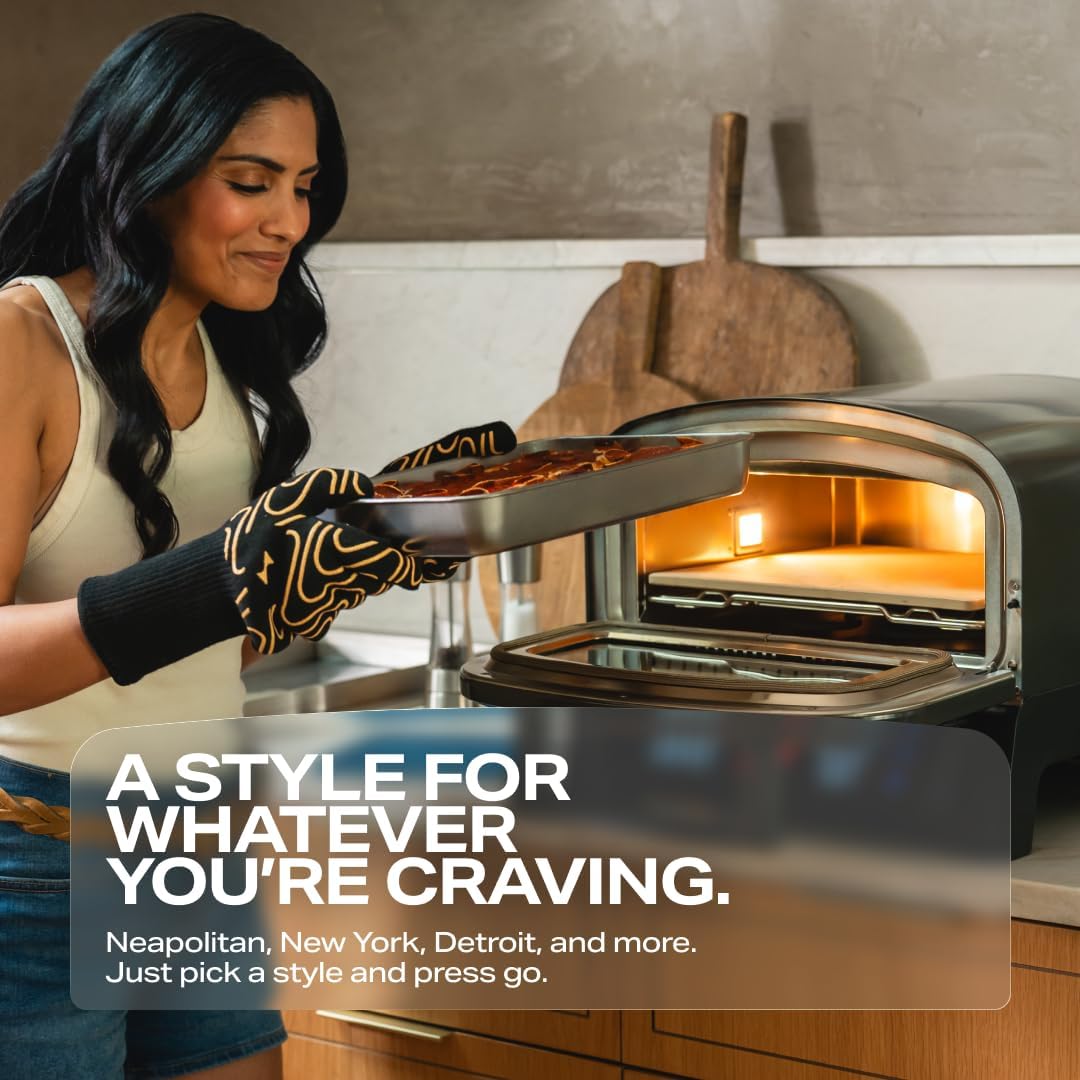 Current Smart Electric Countertop Artisan Pizza Oven (850°F) photo 6