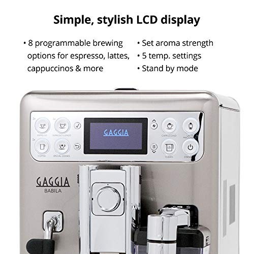 Gaggia Babila Deluxe Stainless Steel Automatic Espresso photo 4