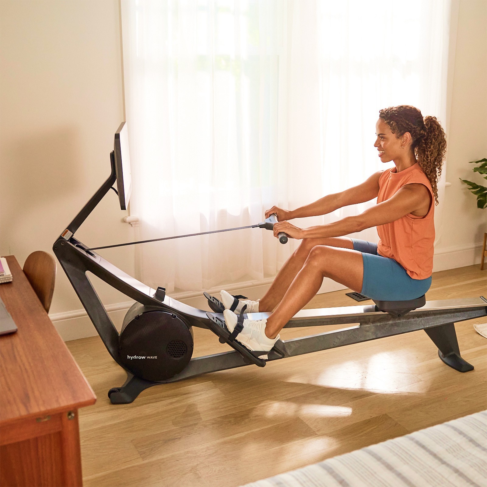 Hydrow Wave Rower Interactive Home Rowing Machine photo 4