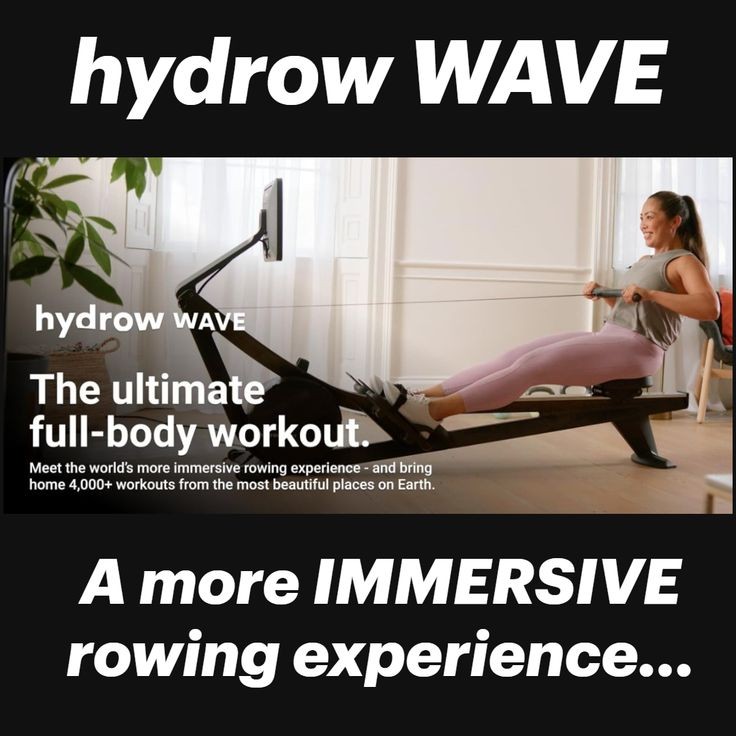 Hydrow Wave Rower Interactive Home Rowing Machine photo 6