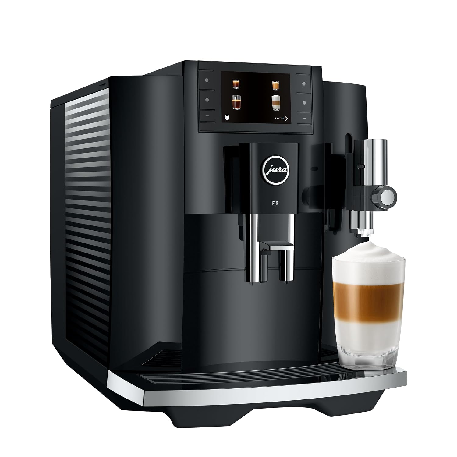 Jura E8 Automatic Coffee Machine Piano Black photo 2
