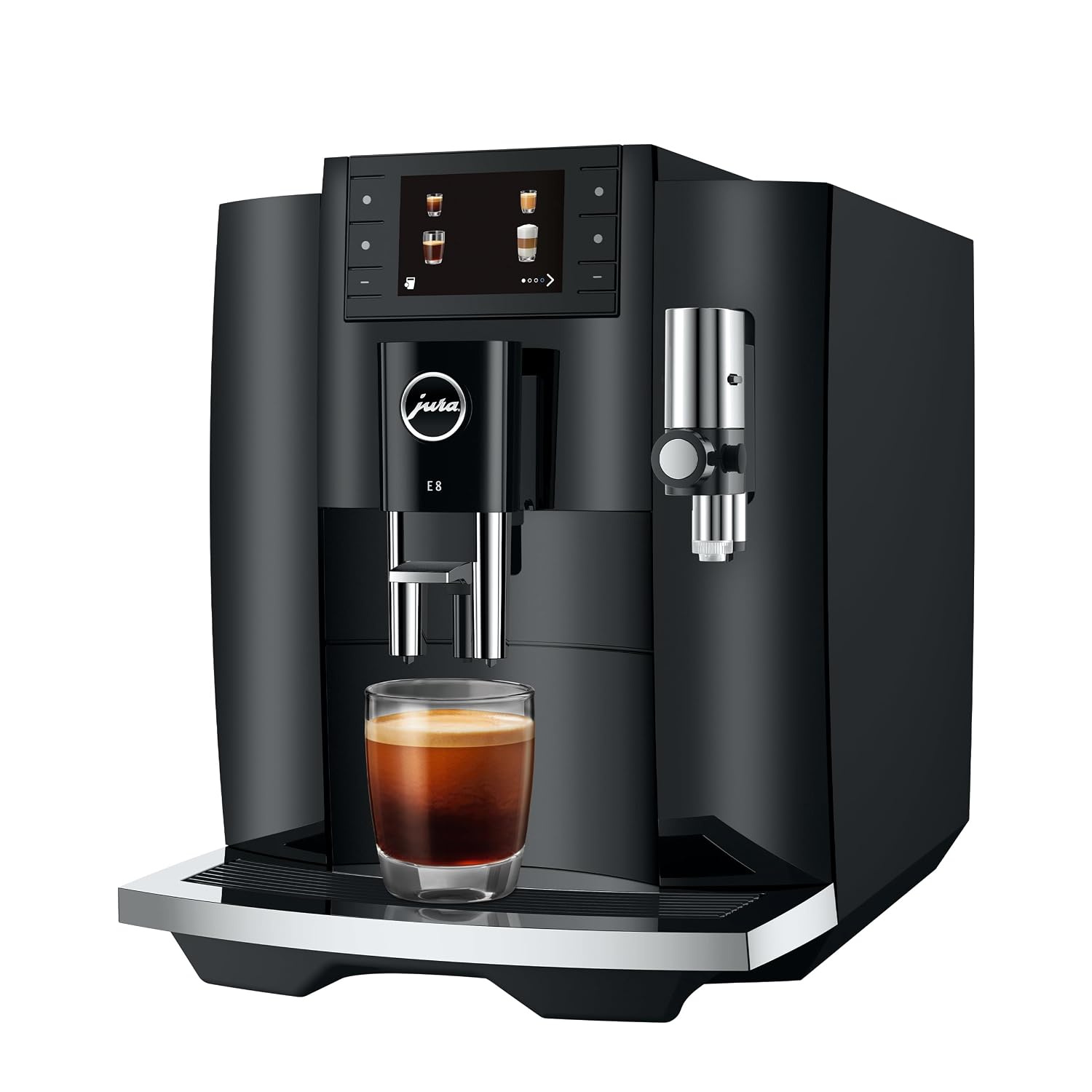 Jura E8 Automatic Coffee Machine Piano Black photo 3