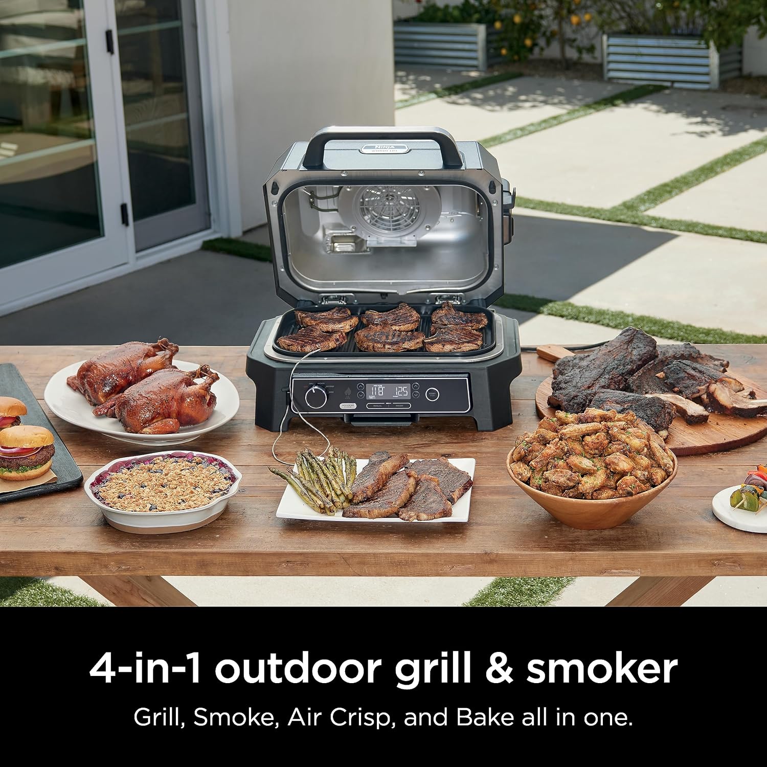 Ninja Woodfire Outdoor XL Grill & Smoker photo 5