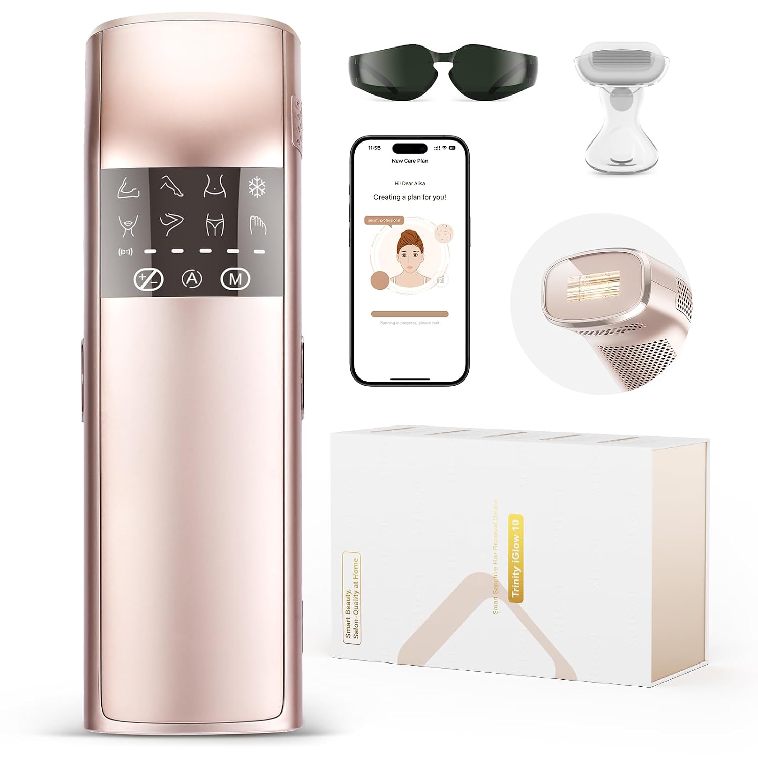 Sapphire Ice-Cooling IPL Laser Hair Removal System