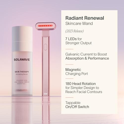 Solawave 4-in-1 Radiant Renewal Facial Wand & Serum photo 3