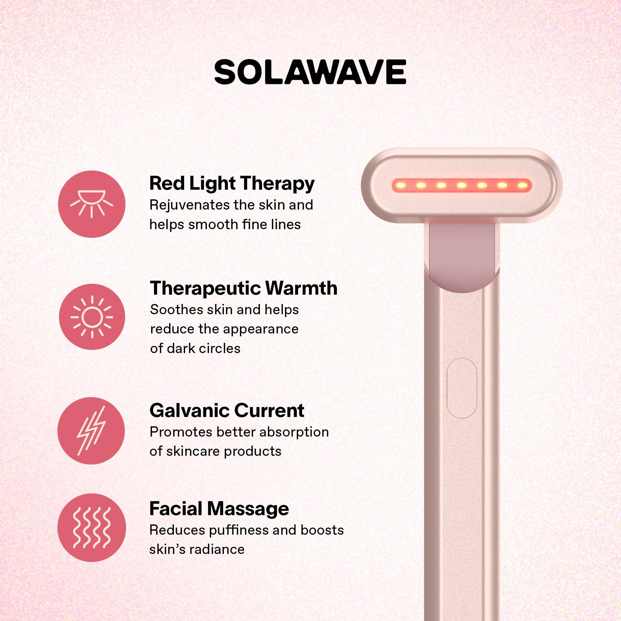 Solawave 4-in-1 Radiant Renewal Facial Wand & Serum photo 5