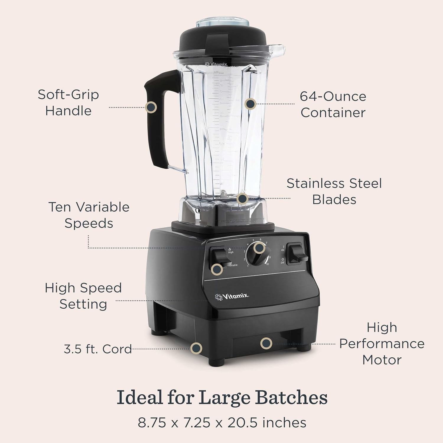 Vitamix 5200 Blender Professional-Grade photo 3