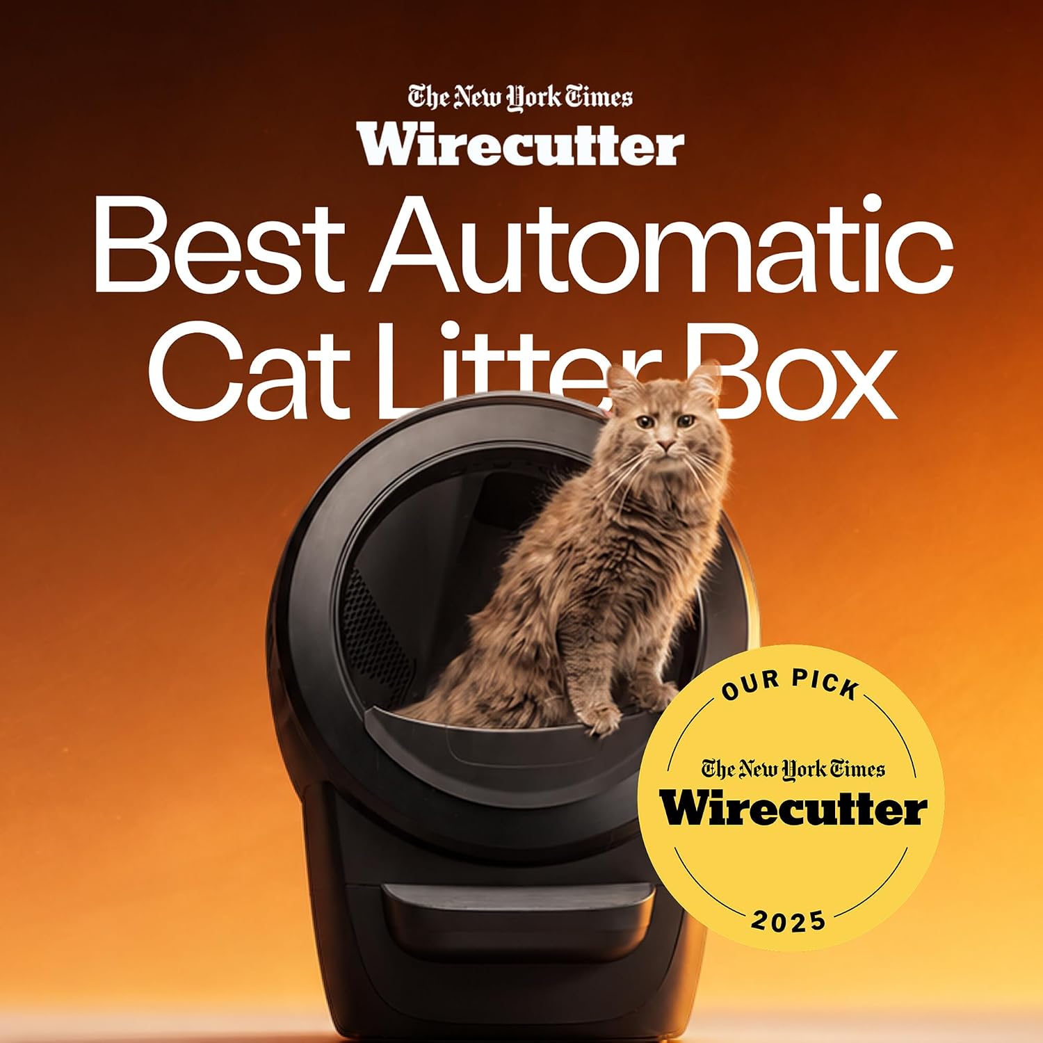 Whisker Litter-Robot 4 Automatic Self-Cleaning Cat Litter Box photo 2