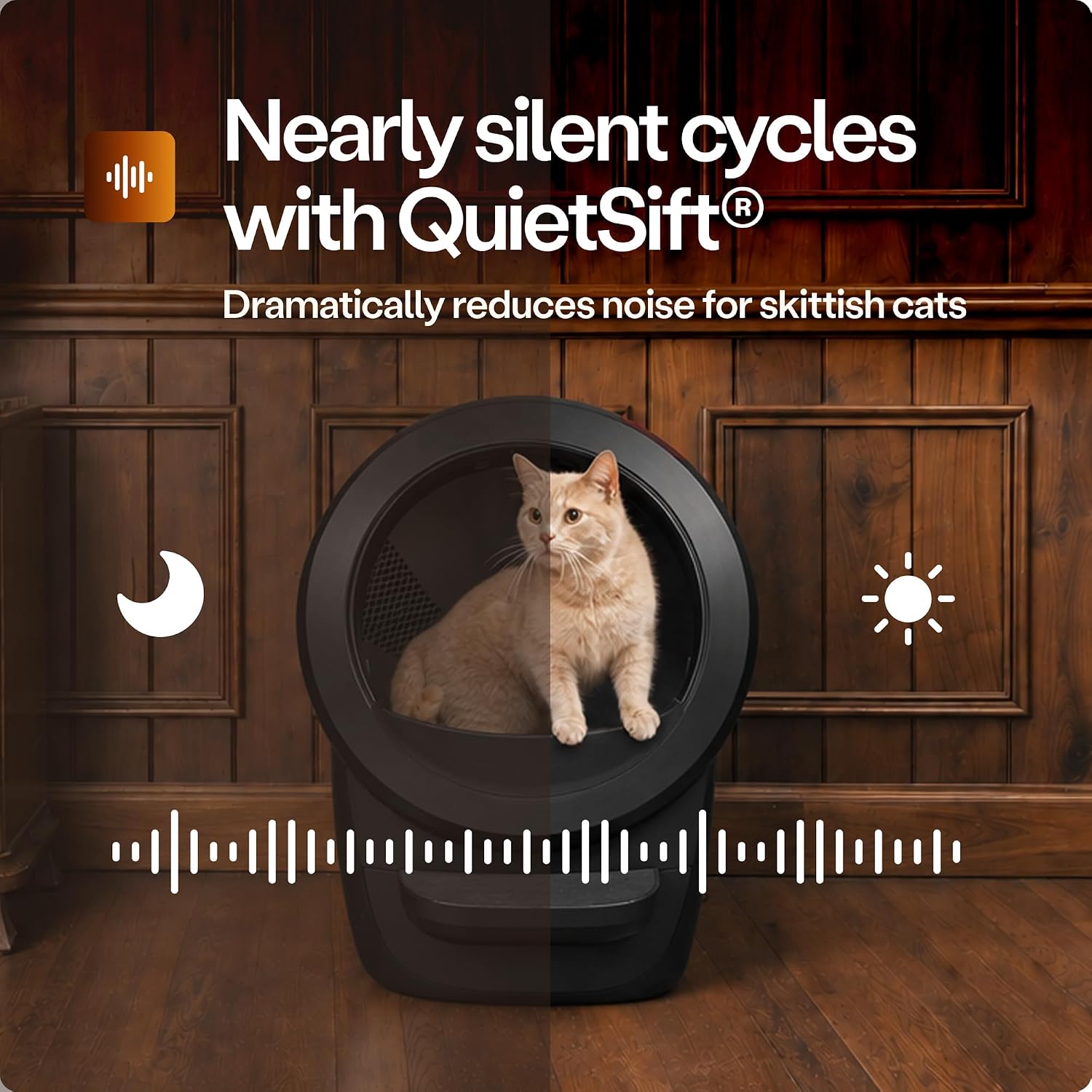 Whisker Litter-Robot 4 Automatic Self-Cleaning Cat Litter Box photo 6