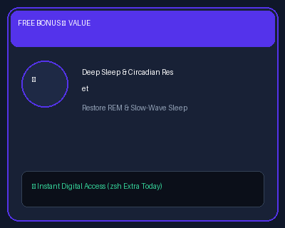 Deep Sleep & Circadian Reset Blueprint