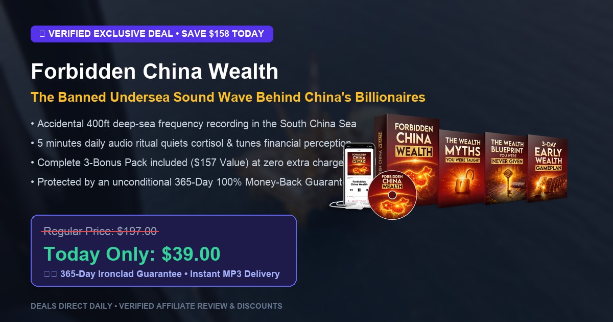 Forbidden China Wealth — 5-Minute Morning Abundance Frequency System