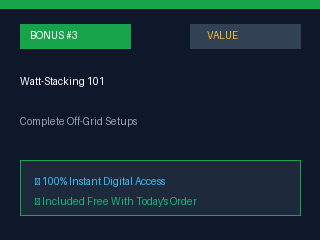 Watt-Stacking 101: Configurazioni Complete Fuori Rete
