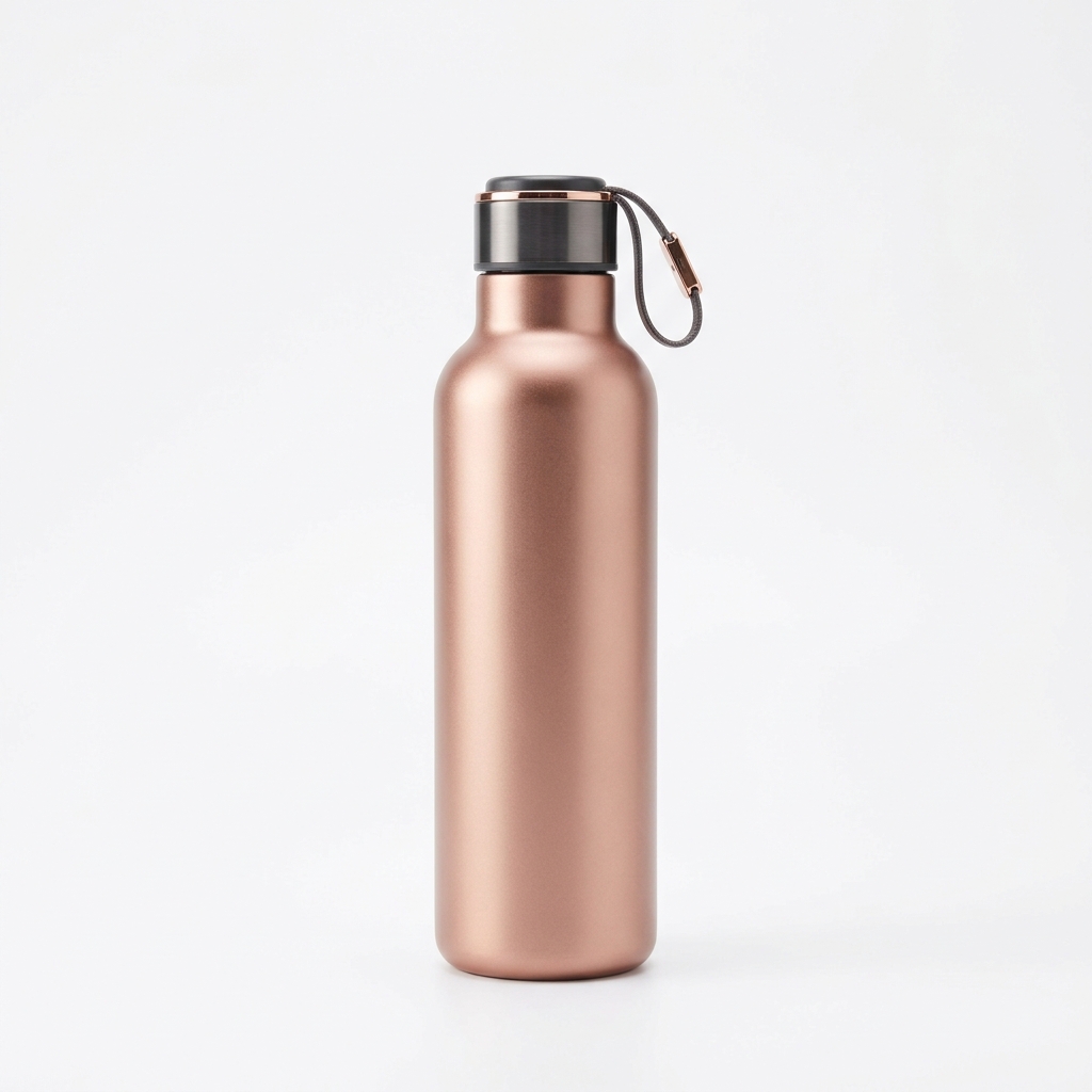 Rose Gold Insulated Water Bottle